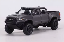 Load image into Gallery viewer, GCD 1:64 Matte Gray Tacoma Pickup Truck Sports Model Diecast Metal Car New Collection