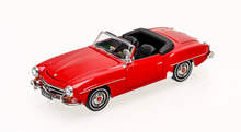 Load image into Gallery viewer, GFCC 1:64 1957 Benz 190SL Convertible Luxury Classic Model Diecast Metal Car