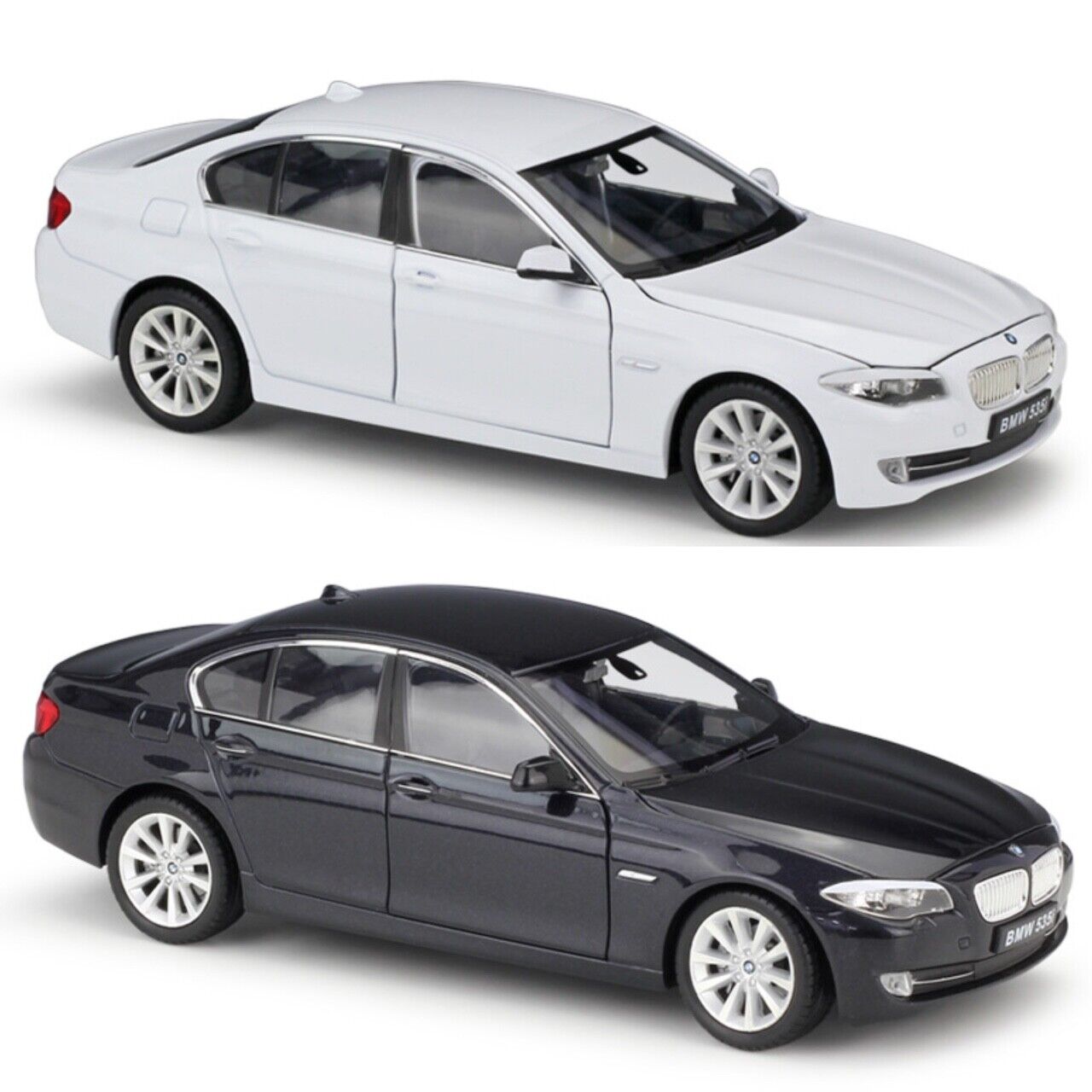 WELLY 1:24 535i Sedan Sports Model Diecast Metal Car Display