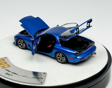 Load image into Gallery viewer, PGM 1:64 Blue JDM RX7 FD 3S Round Racing Sports Model Diecast Metal Car New Collection