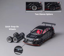 Load image into Gallery viewer, CM 1:64 JDM Impraza WRX XI Varis Widebody Sports Model Diecast Metal Car New