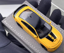 Load image into Gallery viewer, Elite 1:64 Yellow Charger SRT Engine Sedan Sports Model Diecast Metal Car New Collection
