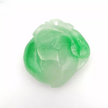 Load image into Gallery viewer, Nature Jade Peach Pendant Necklace Gift Jewelry charm Blessing Lucky Fortune