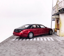 Load image into Gallery viewer, SH 1:64 Red Black Top 62S Maybach Luxury Sedan Model Diecast Metal Car New