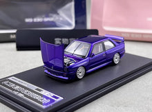 Load image into Gallery viewer, Mortal 1:64 Purple E30 M3 Coupe Sports Model Diecast Metal Car New Collection