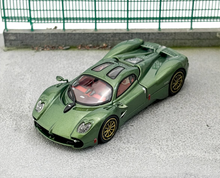 Load image into Gallery viewer, CM 1:64 Green Utopia Super Racing Sports Model Diecast Metal Car New Collection