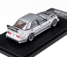 Load image into Gallery viewer, RM 1:64 Silver 190E W201 190E HWA Sports Sedan Model Diecast Metal Car New Collection