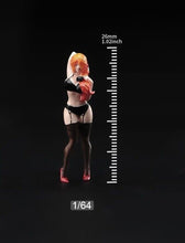 Load image into Gallery viewer, 1:64 Painted Figure Model Miniature Resin Diorama Sand Toy Underwear Sexy Lady New