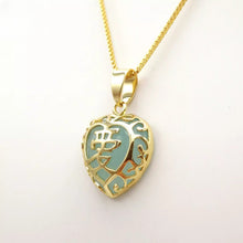 Load image into Gallery viewer, Nature Jade Love Pendant Necklace Gift Jewelry charm Blessing Adore Jewelry d