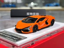 Load image into Gallery viewer, 1:64 Orange Revuelto Racing Sports Model Diecast Resin Car New Collection