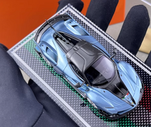 Load image into Gallery viewer, U2 1:64 Ice Blue FXXK EVO Super Racing Sports Model Diecast Resin Car New Collection
