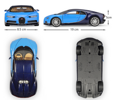 Load image into Gallery viewer, WELLY 1:24 Chiron Super Racing Sports Model Diecast Metal Car Display