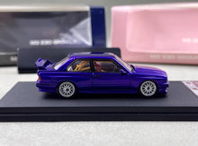 Load image into Gallery viewer, Mortal 1:64 Purple E30 M3 Coupe Sports Model Diecast Metal Car New Collection