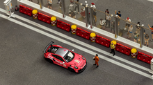 Load image into Gallery viewer, HKM 1:64 Red RWB 991 GT2 RS Racing Sports Model Diecast Metal Car New