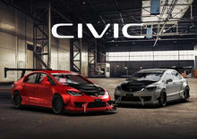 Load image into Gallery viewer, TM 1:64 JDM Civic Type R FD2 Widebody Figure Sport Model Diecast Metal Car New