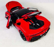 Load image into Gallery viewer, Bburago 1:24 Red SF90 Stradale Racing Sports Model Toy Diecast Metal Car BN