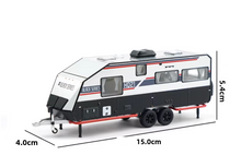 Load image into Gallery viewer, XCARTOYS 1:64 Black Series HQ21 Off Road Trailer RV Model Diecast Metal Car