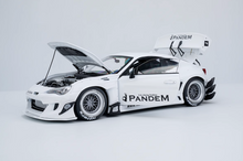 Load image into Gallery viewer, DCN 1:18 JDM White GR86 Pandem Widebody Sports Model Diecast Metal Car New
