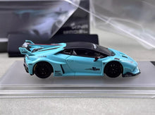 Load image into Gallery viewer, King 1:64 Blue LB Huracan GT Racing Sports Model Diecast Metal Car New Collection