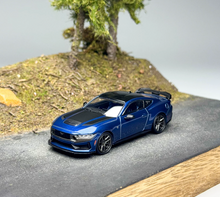 Load image into Gallery viewer, 1:64 CM Blue Dark Horse Mustang Sports Model Diecast Metal Car New Collection
