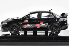 Load image into Gallery viewer, Hobby Japan 1:64 Black Lancer EVO X 10 Ralliart Model Diecast Metal Car New Collection
