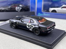 Load image into Gallery viewer, SH 1:64 Black SRT Hellcat Muscle Sports Model Diecast Metal Car New Collection