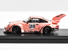 Load image into Gallery viewer, SW 1:64 Pink 911 RWB 993 Big Spoiler #23 Sports Model Diecast Metal Car New Collection