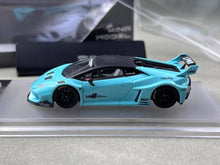 Load image into Gallery viewer, King 1:64 Blue LB Huracan GT Racing Sports Model Diecast Metal Car New Collection