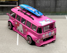 Load image into Gallery viewer, Liberty 1:64 Pink VW T1 Camper Van Bus Kombi Sport Model Diecast Metal Car New Collection