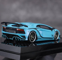 Load image into Gallery viewer, RW 1:64 Blue LP740S Aventador S Hard Top Sports Model Diecast Resin Car New Collection