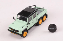 Load image into Gallery viewer, GCD 1:64 Green ORV Defender 6x6 Pickup Truck SUV Model Diecast Metal Car New