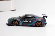 Load image into Gallery viewer, Fuji 1:64 JDM HKS GTR R35 Pandem Rocket Bunny Model Diecast Metal Car New Collection