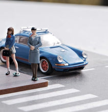 Load image into Gallery viewer, 1:64 Painted Figure Mini Model Miniature Resin Diorama Toy Flight Attendant Lady New Collection