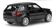 Load image into Gallery viewer, WELLY 1:36 Black Range Rover Sports SUV Model Diecast Toy Metal Car BN