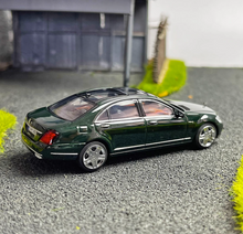 Load image into Gallery viewer, MH 1:64 Green S-Class S600L W221 Luxury Sedan Sports Model Diecast Metal Car