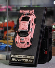 Load image into Gallery viewer, SR 1:64 Pink 911 992 GT3 RS #23 Racing Sports Model Diecast Metal Car New Collection