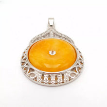 Load image into Gallery viewer, Nature Jade Fortune Pendant Necklace Gift Jewelry charm Blessing Lucky New b