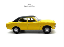 Load image into Gallery viewer, 1:76 Yellow Ford Cortina MKIII Sedan Classic Model Diecast Metal Car BN