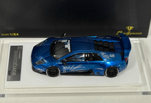 Load image into Gallery viewer, Onemodel 1:64 Plating Blue LP670-4 Murcielago LB Model Diecast Resin Car New Collection