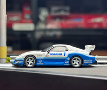 Load image into Gallery viewer, MINIGT 1:64 White Blue Mazda RX7 LB IMSA Sports Model Diecast Metal Car New Collection