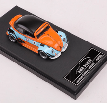 Load image into Gallery viewer, HKM 1:64 RWB Gulf Beetle VW Convertible #1 Sports Model Diecast Metal Car New