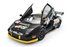 Load image into Gallery viewer, Bburago 1:24 Black Murcielago FIA GT Racing Sport Model Toy Diecast Metal Car