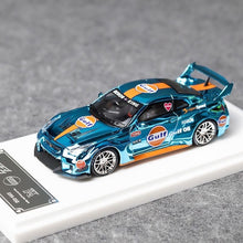 Load image into Gallery viewer, DK 1:64 Plating Blue Gulf GTR R35 RR Sports Model Diecast Metal Car New Collection
