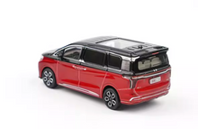 Load image into Gallery viewer, XCARTOYS 1:64 Red Black Hongqi HQ9 MPV Mini Van Model Diecast Metal Car
