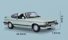 Load image into Gallery viewer, Bburago 1:24 1982 Capri 1600 GT Racing Sports Model Toy Diecast Metal Car BN