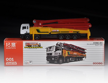 Load image into Gallery viewer, XCARTOYS 1:100 Construction Concrete Pump Truck Model Diecast Metal Car New