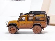 Load image into Gallery viewer, Master 1:64 Yellow Dirty Defender 110 ORV Sports Model Diecast Metal Car New Collection