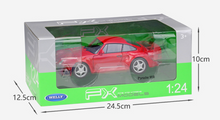 Load image into Gallery viewer, WELLY 1:24 959 Classic Super Racinng Sport Model Diecast Metal Car Display