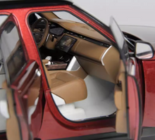 Load image into Gallery viewer, LCD 1:18 Red 2022 Range Rover SV SUV Sports Model Diecast Metal Car New Collection