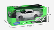 Load image into Gallery viewer, WELLY 1:24 Continental Super Racing Sports Model Diecast Metal Car Display